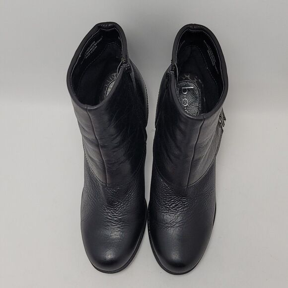 B.O.C Børn Concept Womens Leather Side Zip Block Heels Ankle Bootie Size 8.5 - Picture 14 of 14